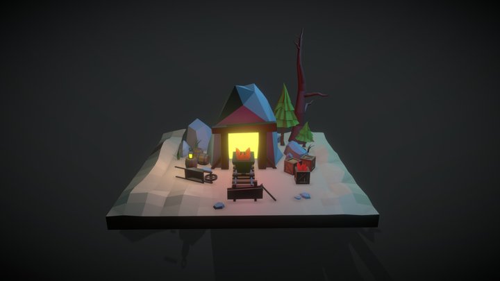 Mine 3D Model