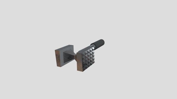 Tenderizing Hammer 3D Model