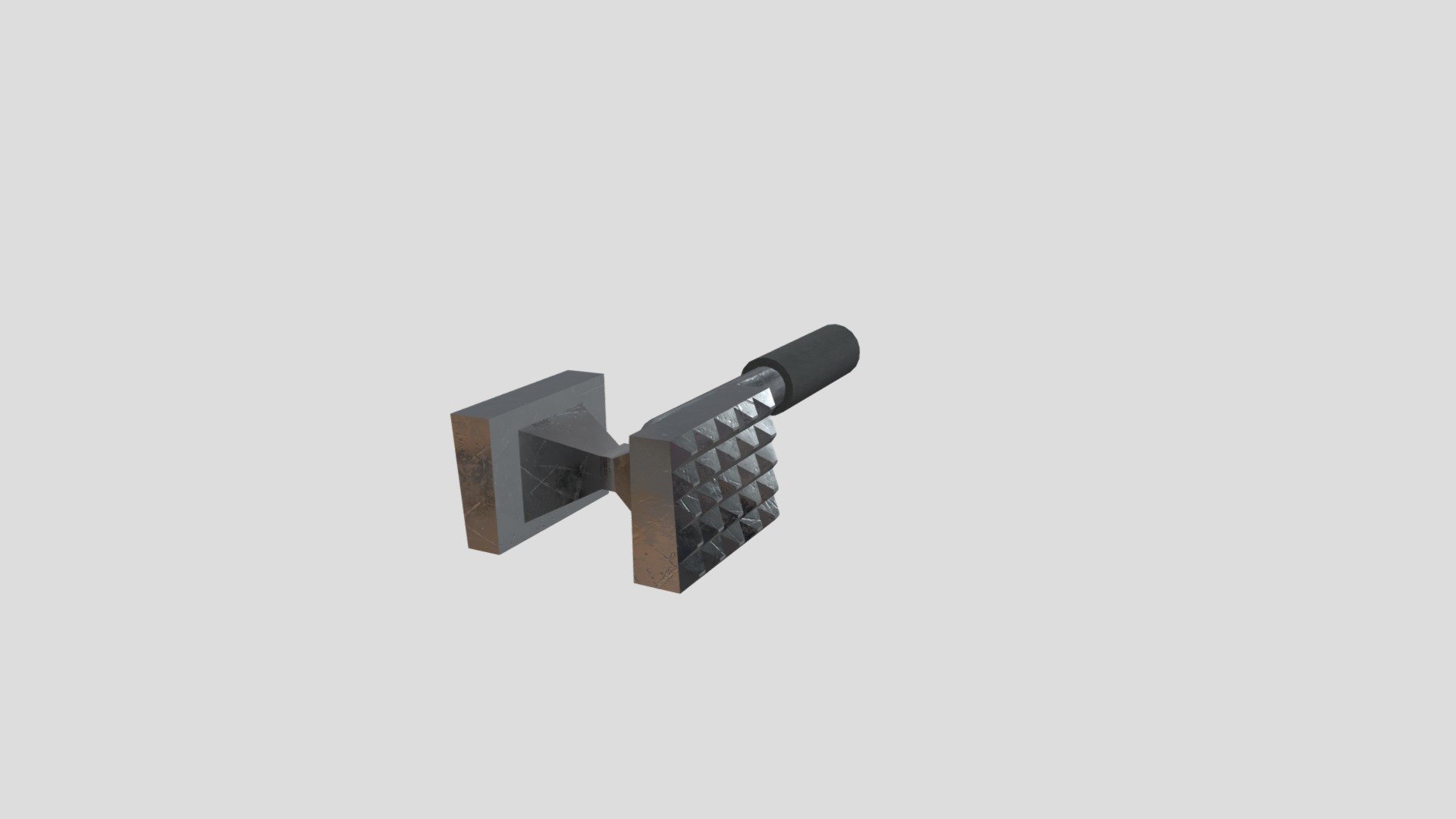 Tenderizing Hammer — Sketchfab embed 3D viewer