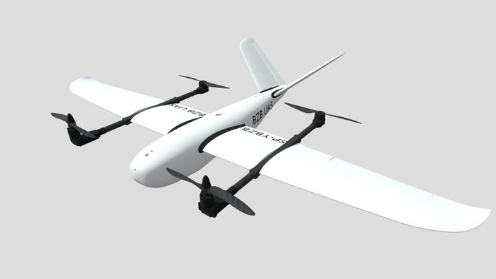 Koliber VTOL 3D Model