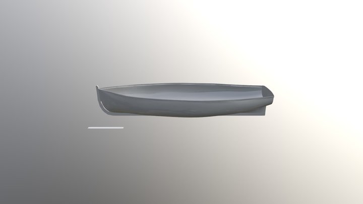 Hook Boat 3D Model