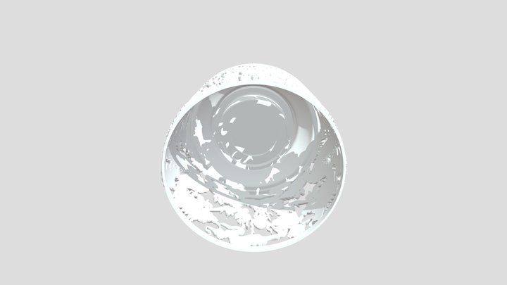 龙火炉-体 3D Model