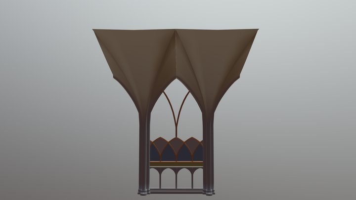 Modular Gothic Architecture Pack [WIP] 3D Model