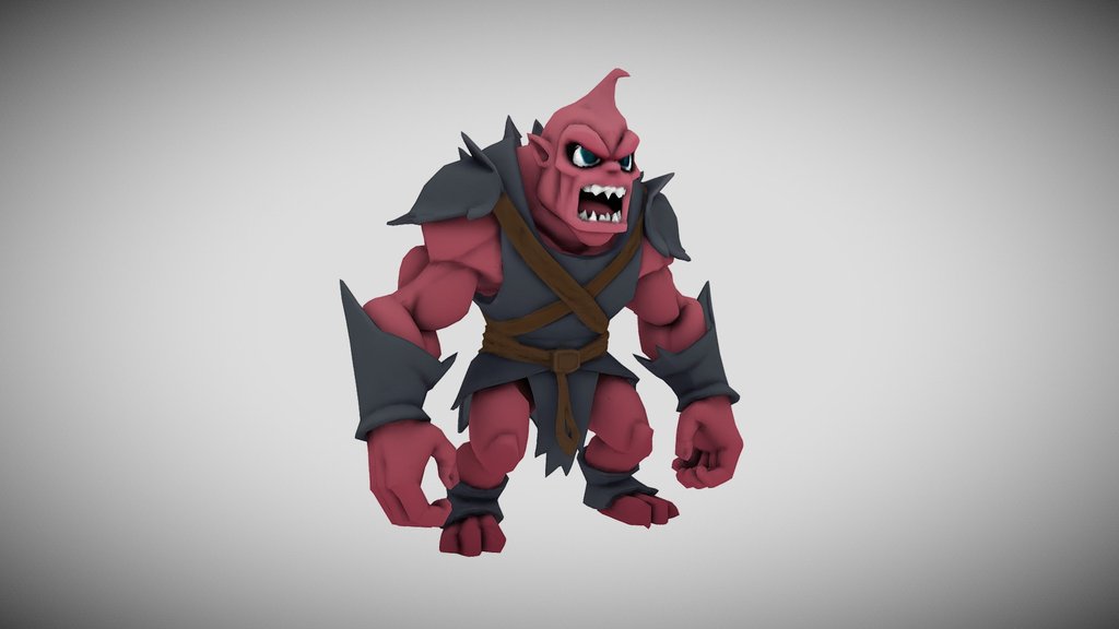 Giant Lowpoly Handpainted