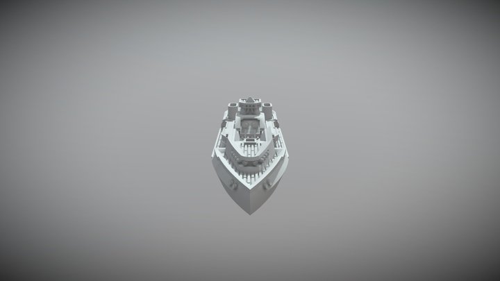 Carolus Rex Monitor 3D Model