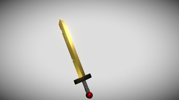 Scarlet- Adventure time sword 3D Model