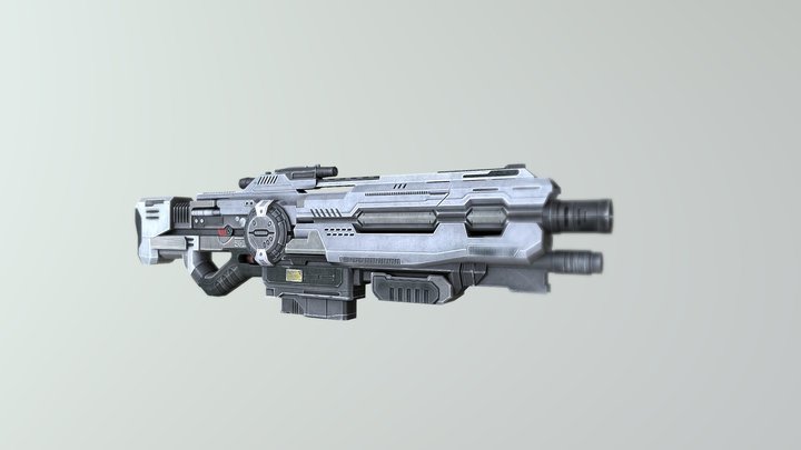 Gun 3D Model