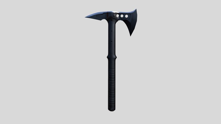 Tactical Tomahawk Axe 3D Model