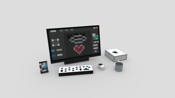 huion 3D Model