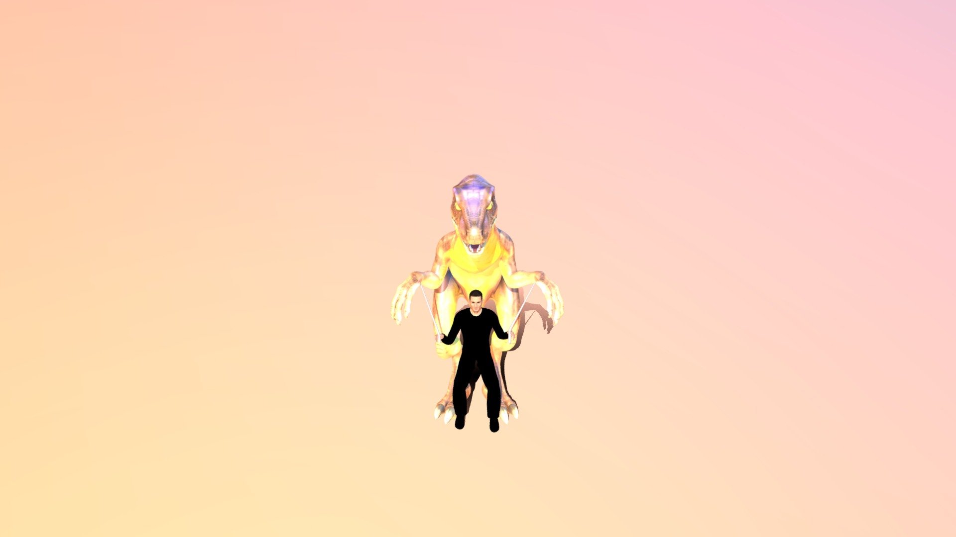 Marioneta dino