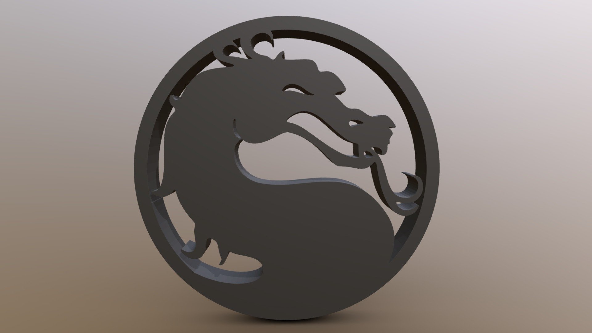 MORTAL KOMBAT logo - Buy Royalty Free 3D model by yogi_sandhi [effca5a ...