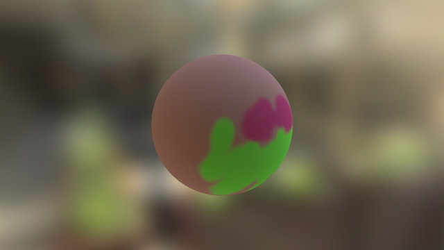 Scary Head 3D Model