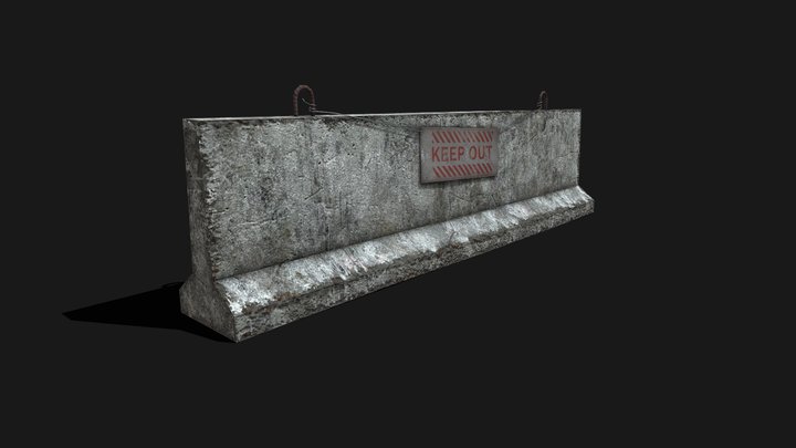 concrete 3D Model