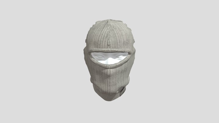 Ski Mask 3D Model