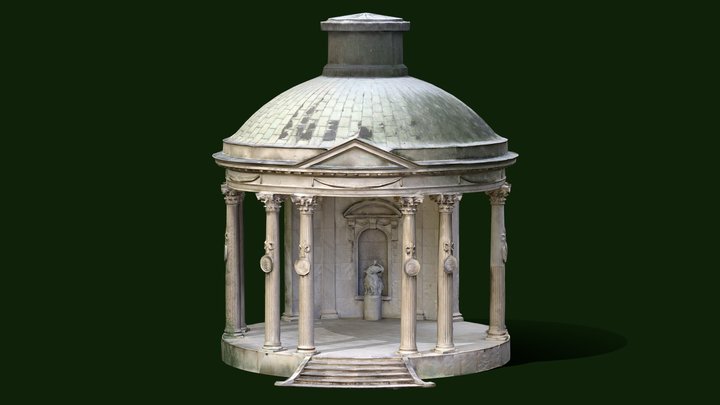 Temple of Friendship 3D Model