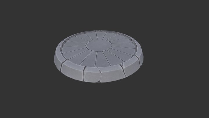 Model Base - Hand Painted Texture 3D Model