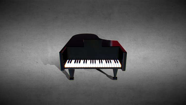 El Infame Piano 3D Model