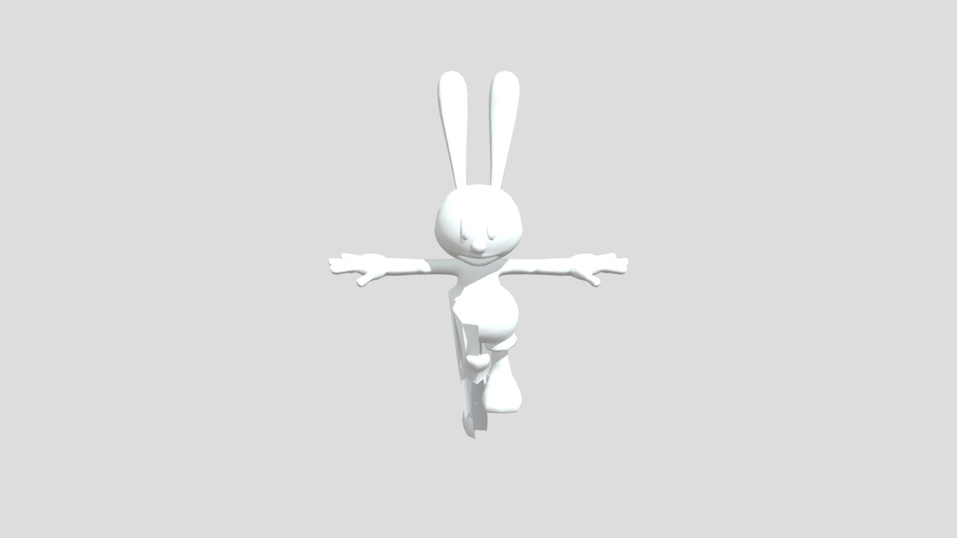 Oswald The Lucky Rabbit - 3D model by secret.secrfh [efff611] - Sketchfab