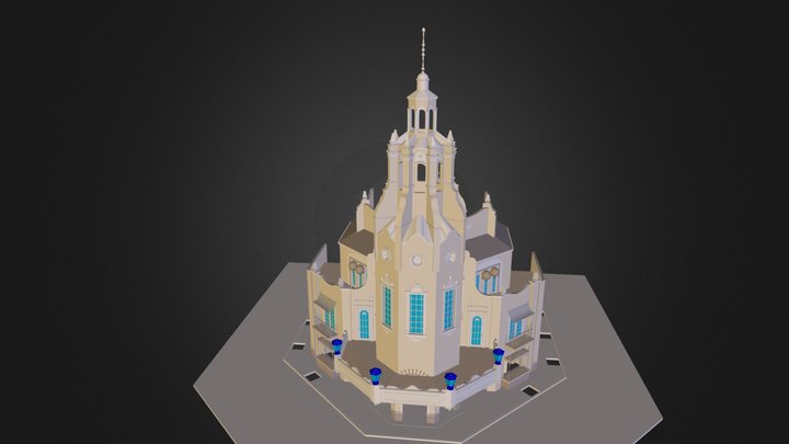 Poweroverwelming Dragon Theatre.dae 3D Model
