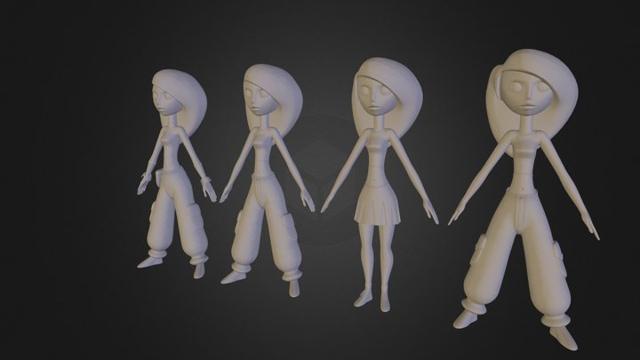 kimpossible-subd 3D Model