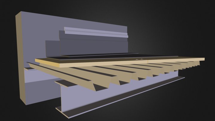cubierta deck.dae 3D Model