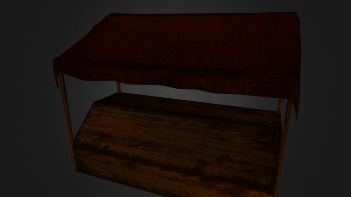 Old Stand 3D Model