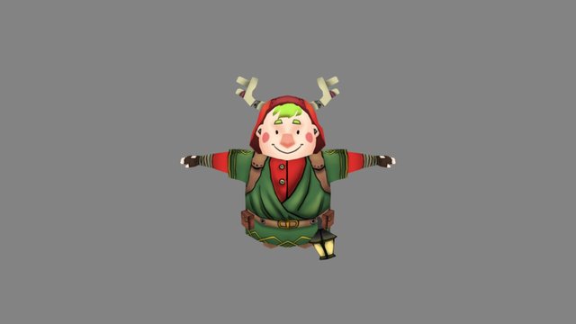 Fatty 3D Model