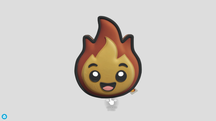 Cute Flame Mascot - Hunyuan3D vs SupaVoxel