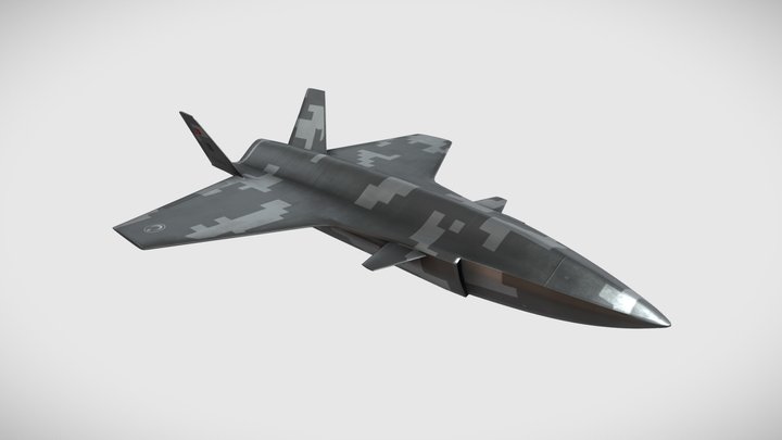 Bayraktar MIUS 3D Model