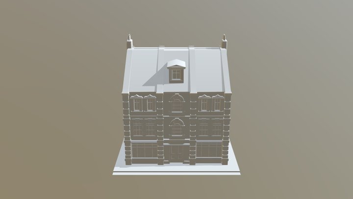 Victorian Building 3D Model