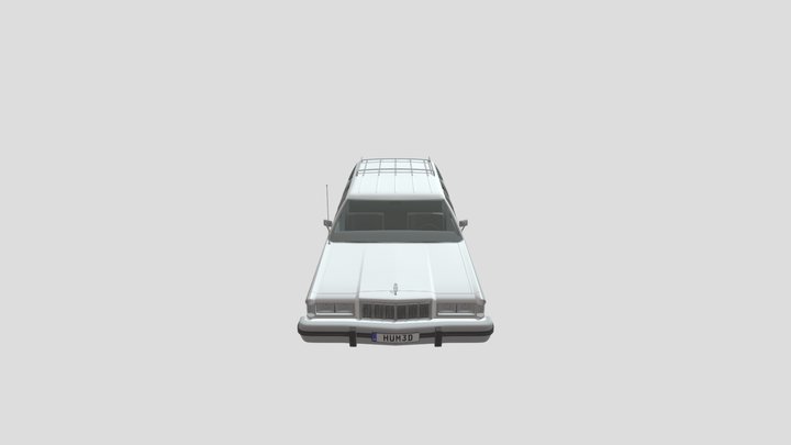 Mercury Marquis Colony Park 1981 – Kostenloses 3D-Modell STL