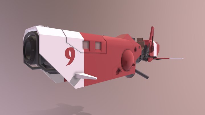 Hover bike 3D Model