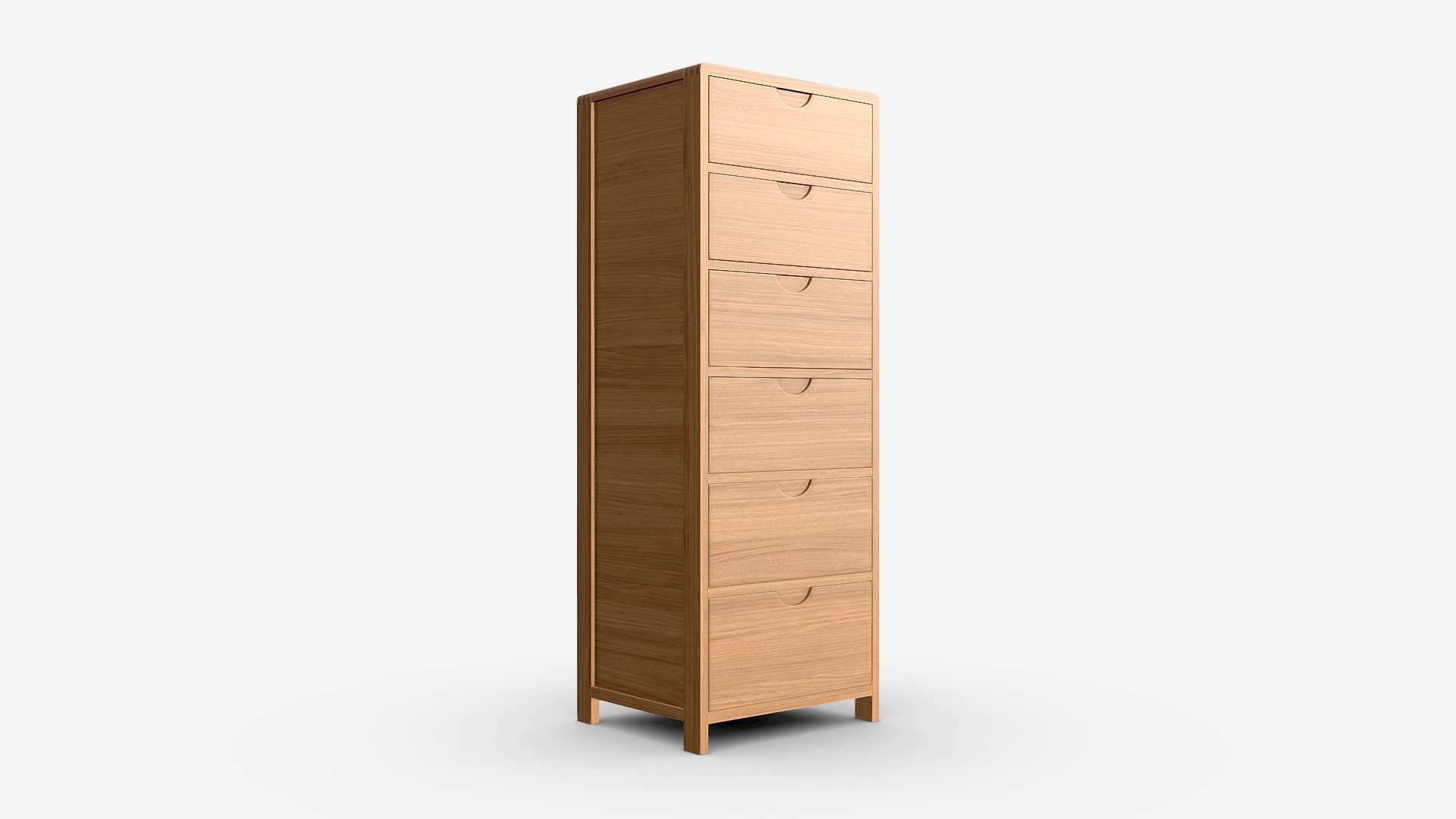 Tall Chest Ercol Bosco Buy Royalty Free 3D model by HQ3DMOD (AivisAstics) [f002d0b