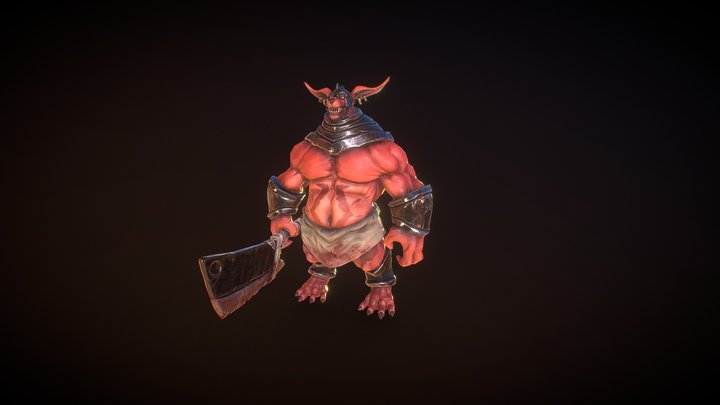 Kobold Lord 3D Model