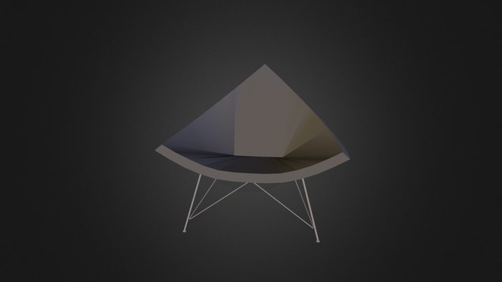 Nelson Coconut Lounge Chair 3D Model