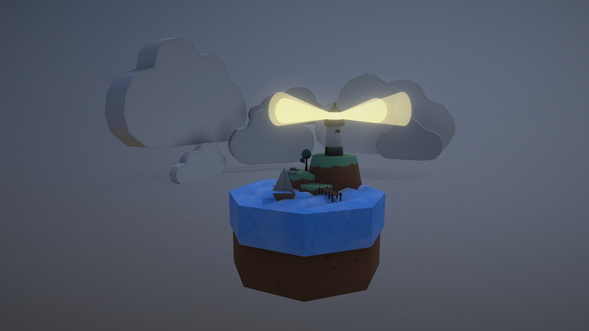 Lighthouse island