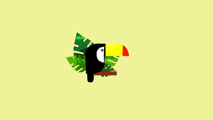 Toucan 3D Model
