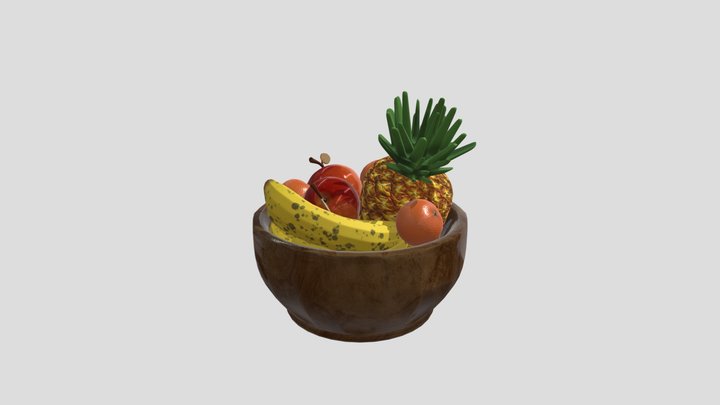 FruitBowl 3D Model