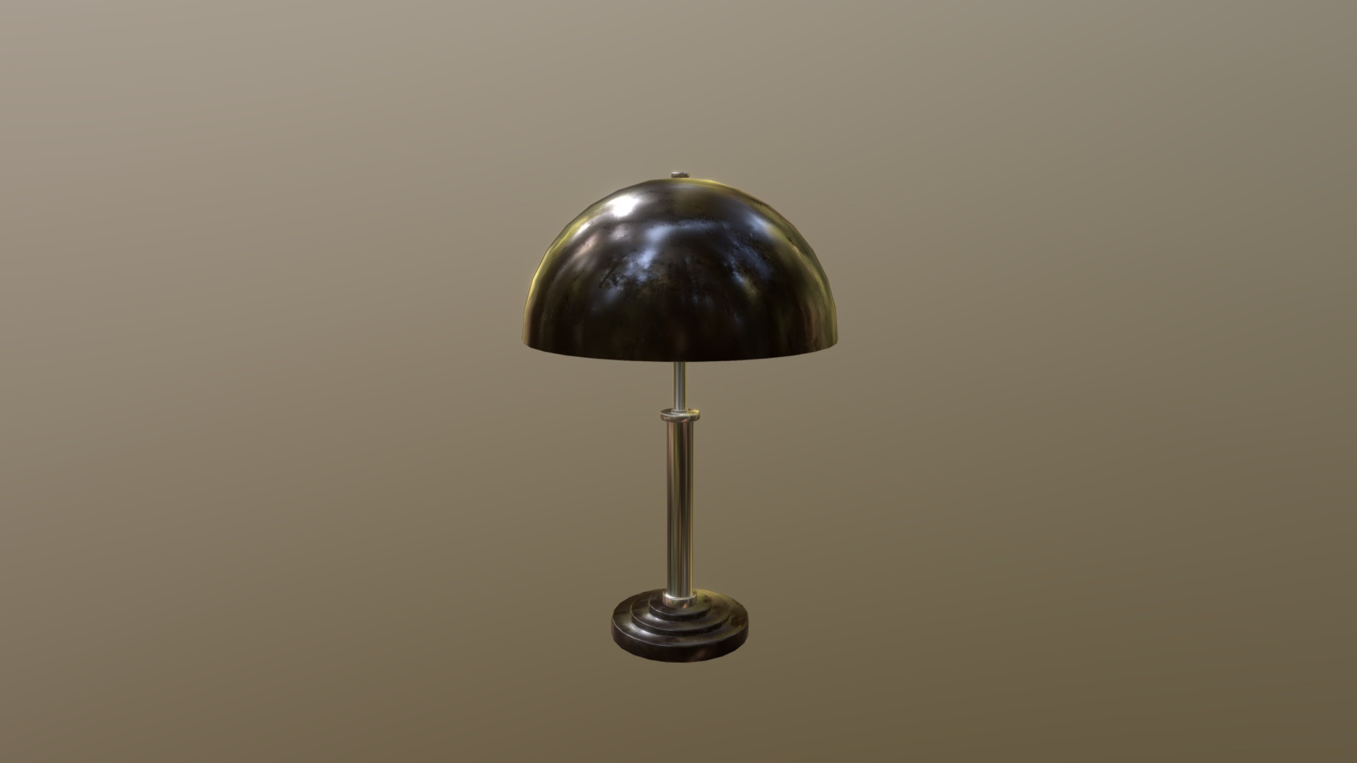 3D model Lamp 11 - This is a 3D model of the Lamp 11. The 3D model is about a light bulb on a stand.