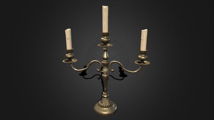Candelabra 3D Model