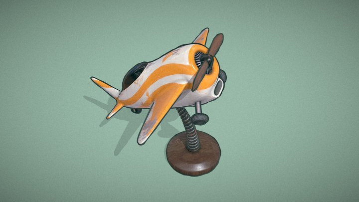 Bobbing Toy Plane