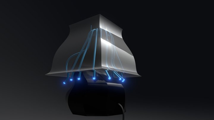 Modern/Classic table lamp 3D Model