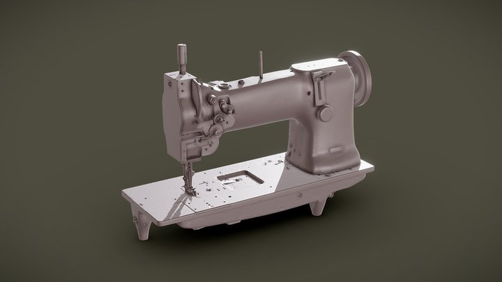 Durkopp 227-1 3D scan with Trackit – Free 3D Model STL