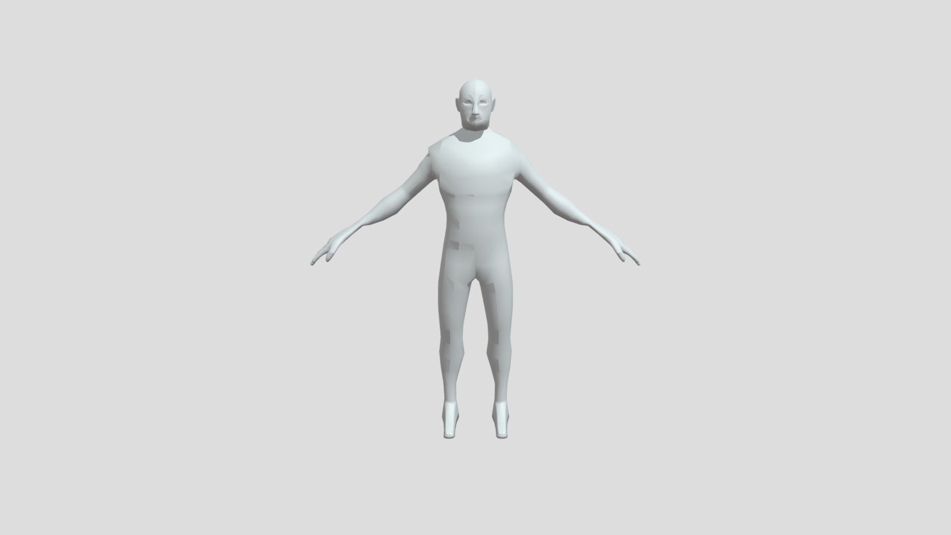 Basic Body Mesh - 3D model by Jessehorne [f0076d2] - Sketchfab