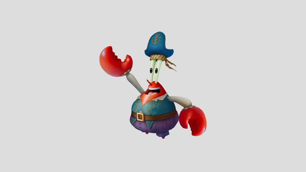 Roblox - Mr.Krabs Pirate Pal