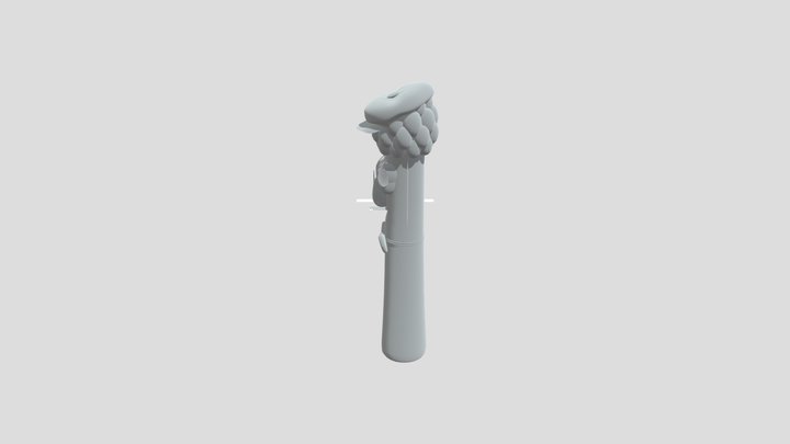 Arthur Halgington OC 3D Model