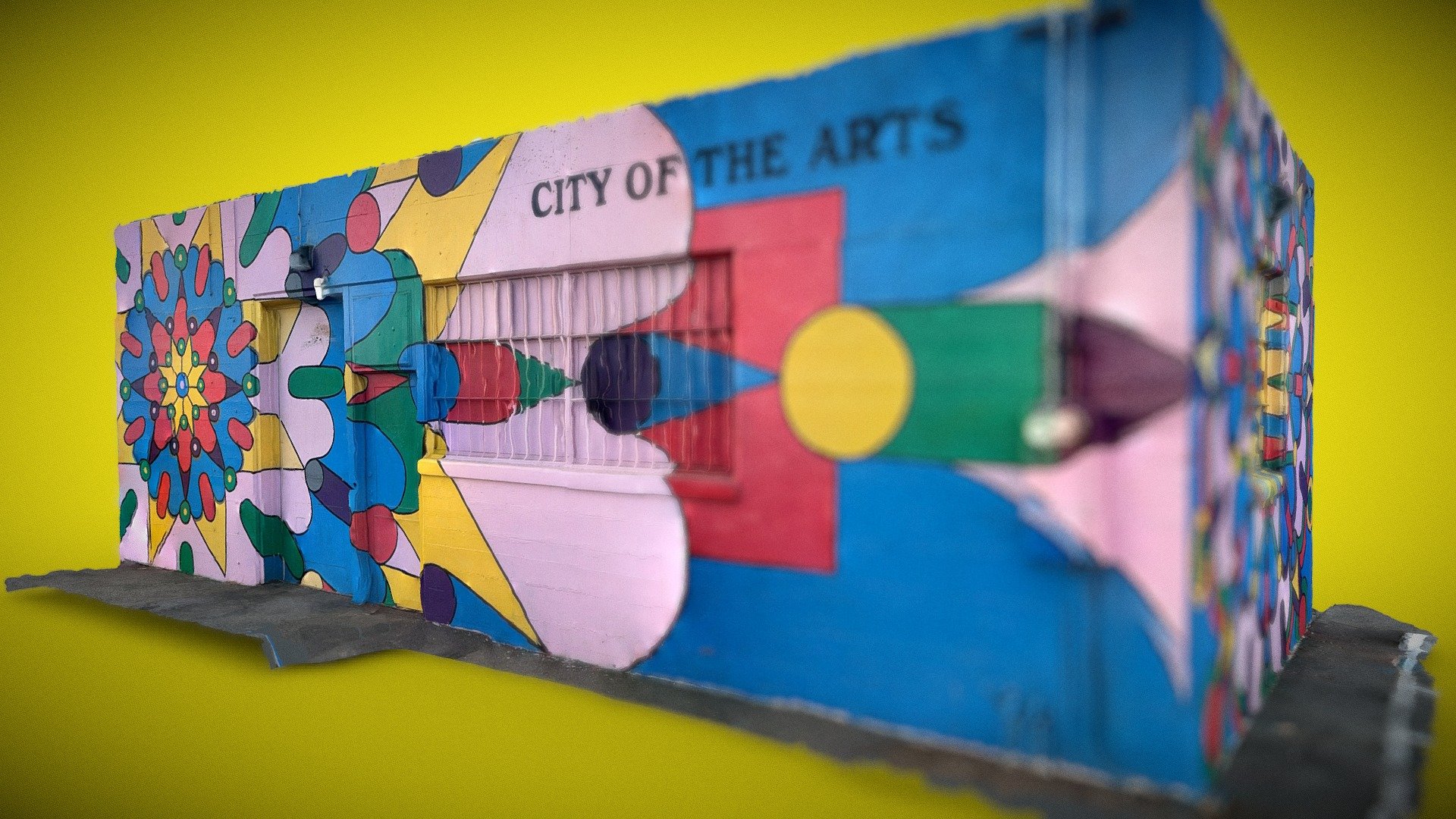 City Of The Arts Mural Building
