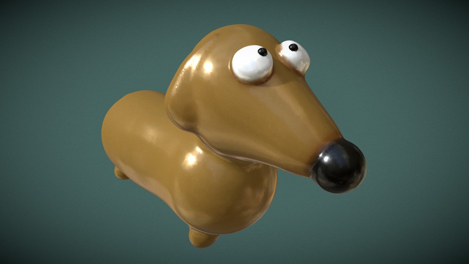 Medium | Dachshund-Balloon