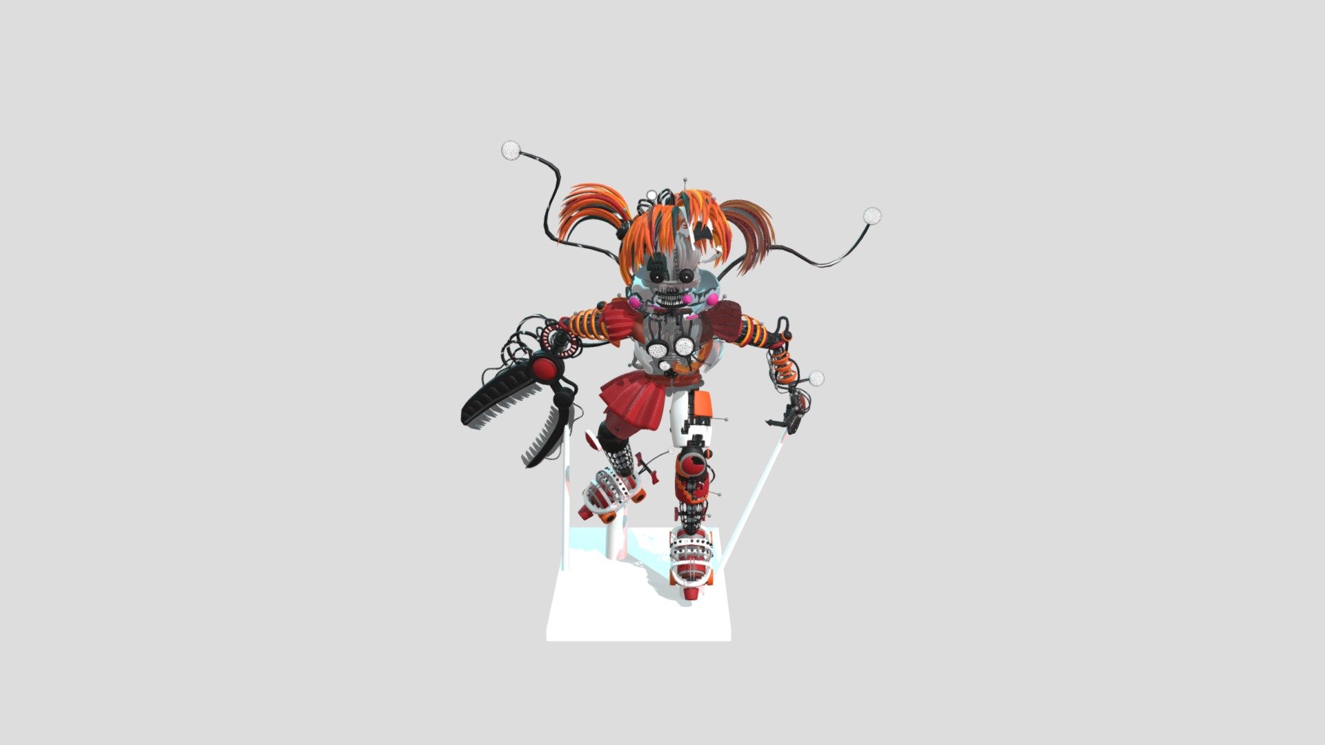 Scrap Baby but she posing