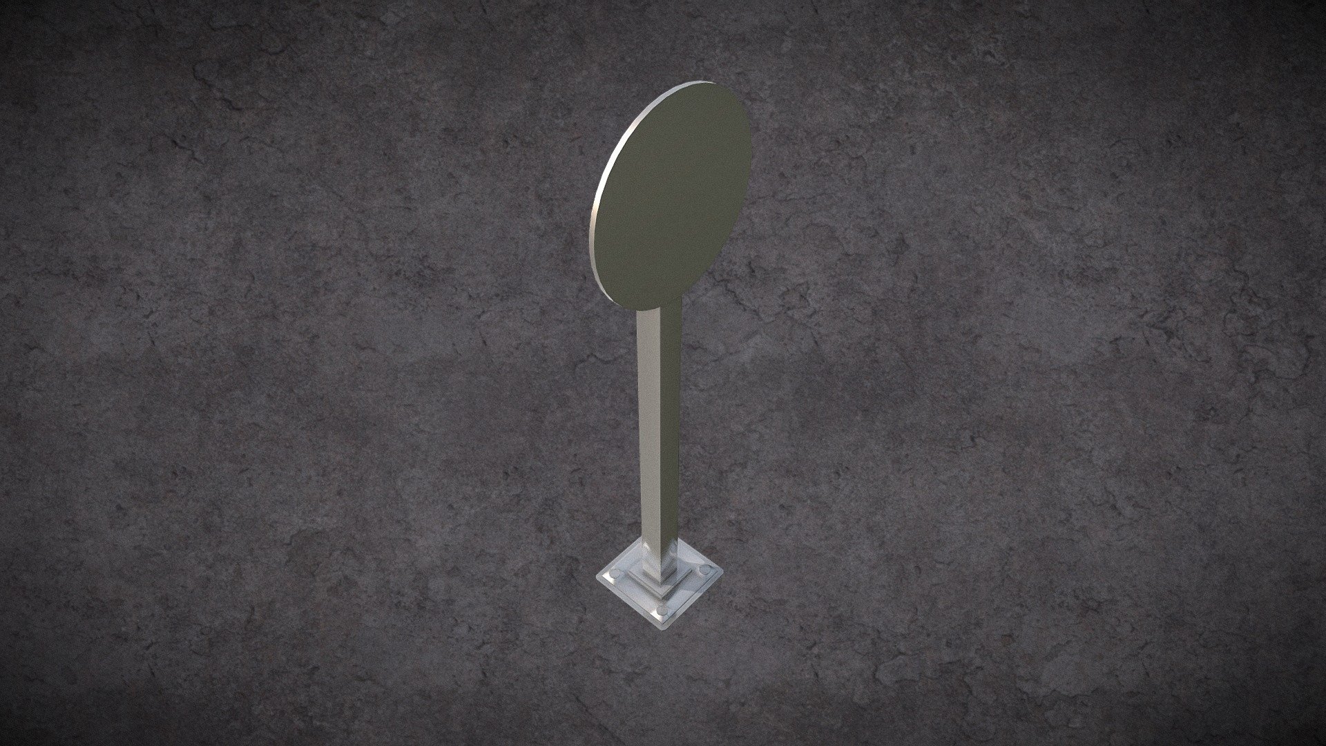 10Mph Round Sign - By Velivian Fesothe - 3D model by Velivian Fesothe ...